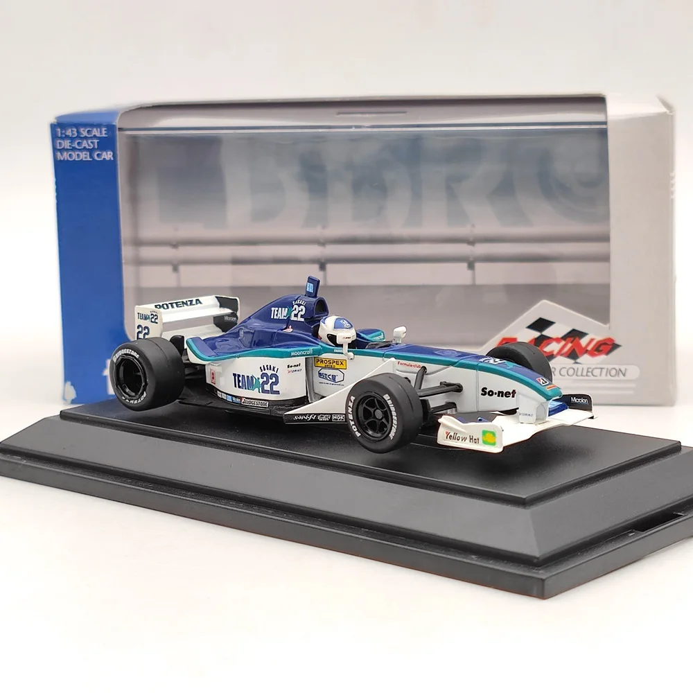 Модель гоночной машины EBBRO из сплава, масштаб 1:43, формула Nippon F1, коллекционная классика для взрослых, сувенирные подарки, статический дисплей