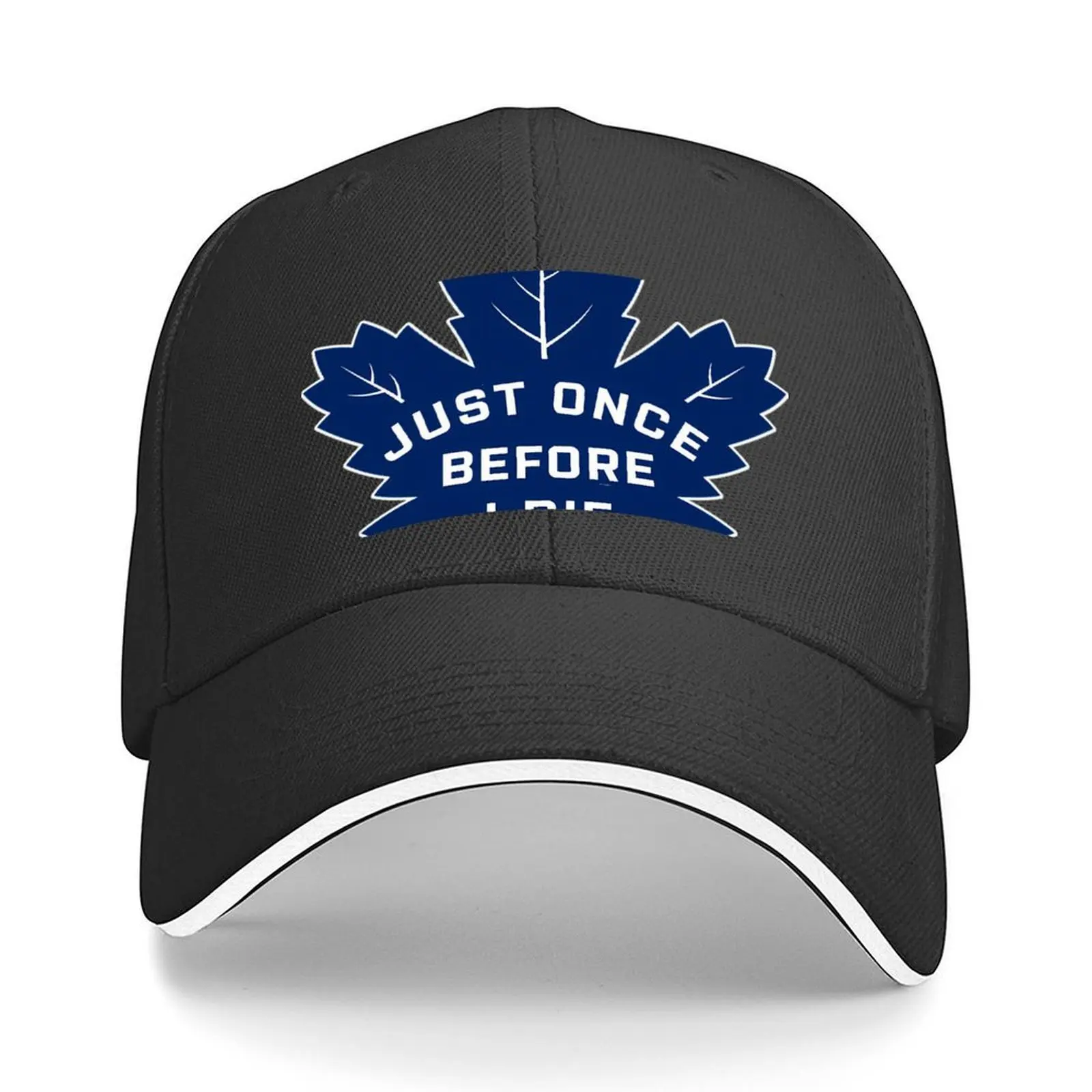 Бейсбольная кепка Just Once Before I Die Leaf Joke на день рождения, забавные шапки, забавные шапки для женщин, 2025 г., мужские