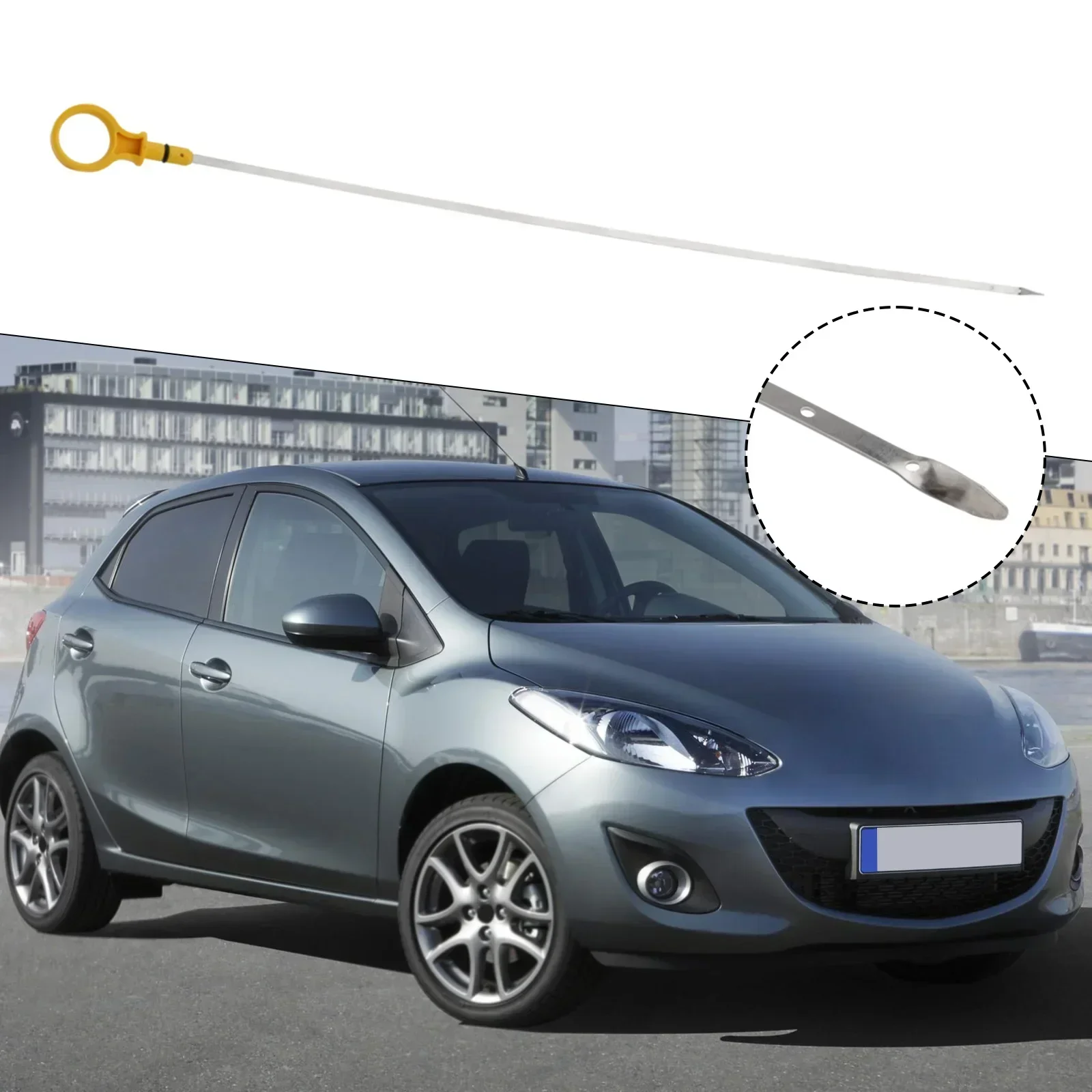 Медный щуп моторного масла для Mazda 2 2007-2012 1,3 1,5, для Mazda3 2004-2012 BK BL ZJ02-10-450A, аксессуары для автомобилей