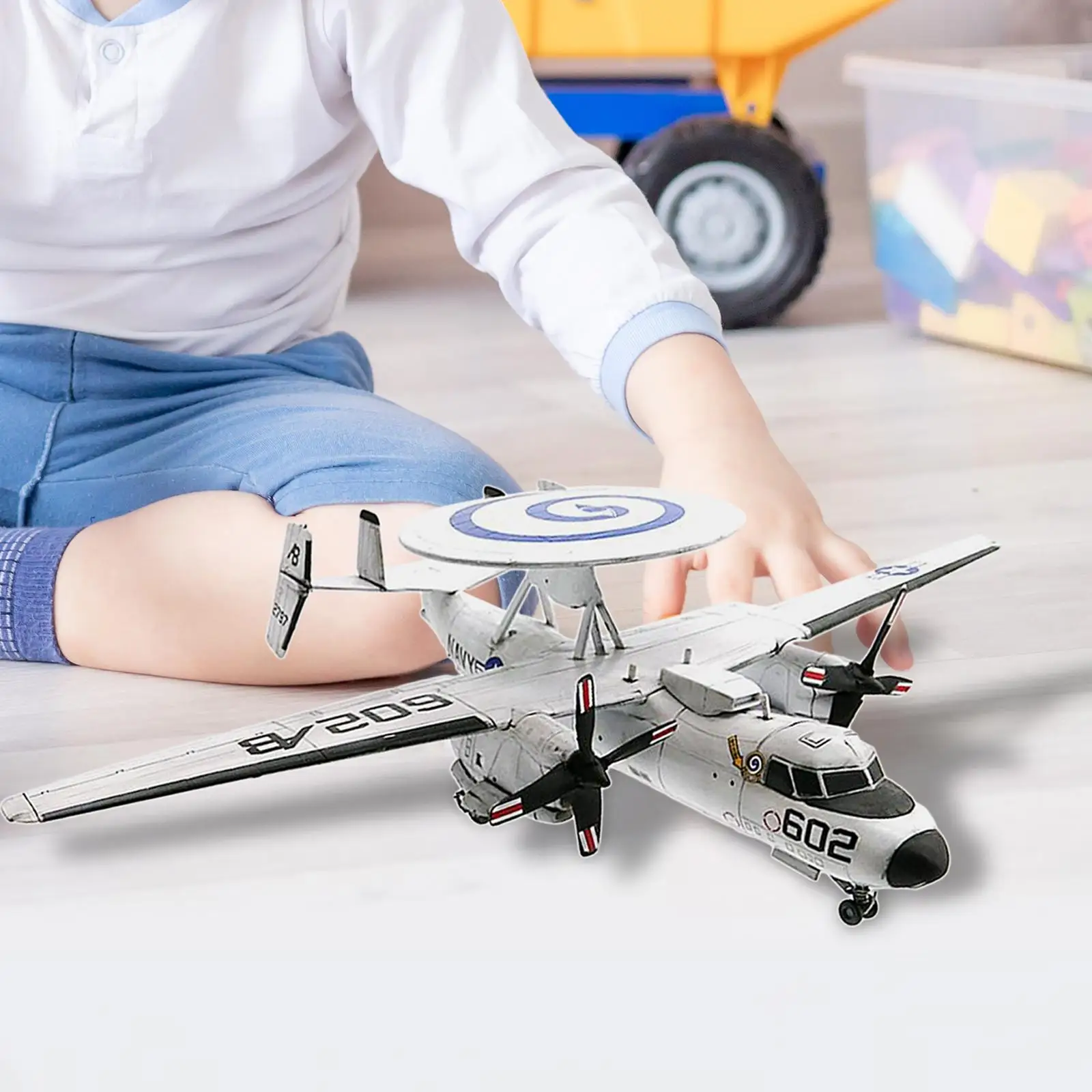 Моделирование модели из сплава 1:72 США E Самолет с подставкой для кафе