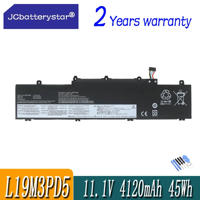 Новый аккумулятор для ноутбука L19M3PD5 для Lenovo ThinkPad E14 E15 Gen 2 3 L19C3PD5 L19D3PD5 L19L3PD5 SB10X02591 11,1 В 45 Втч 4120 мАч