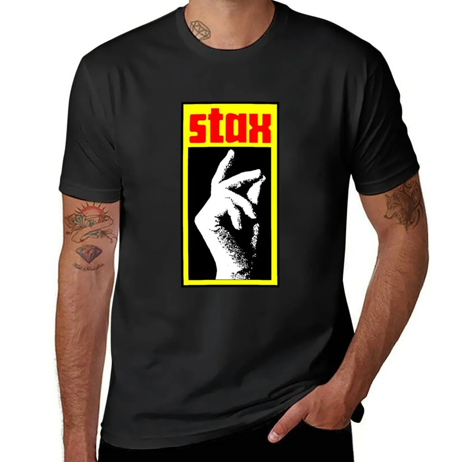 Футболка Stax, рубашка, футболки, незаменимая футболка, эстетическая одежда, Мужская Дизайнерская футболка