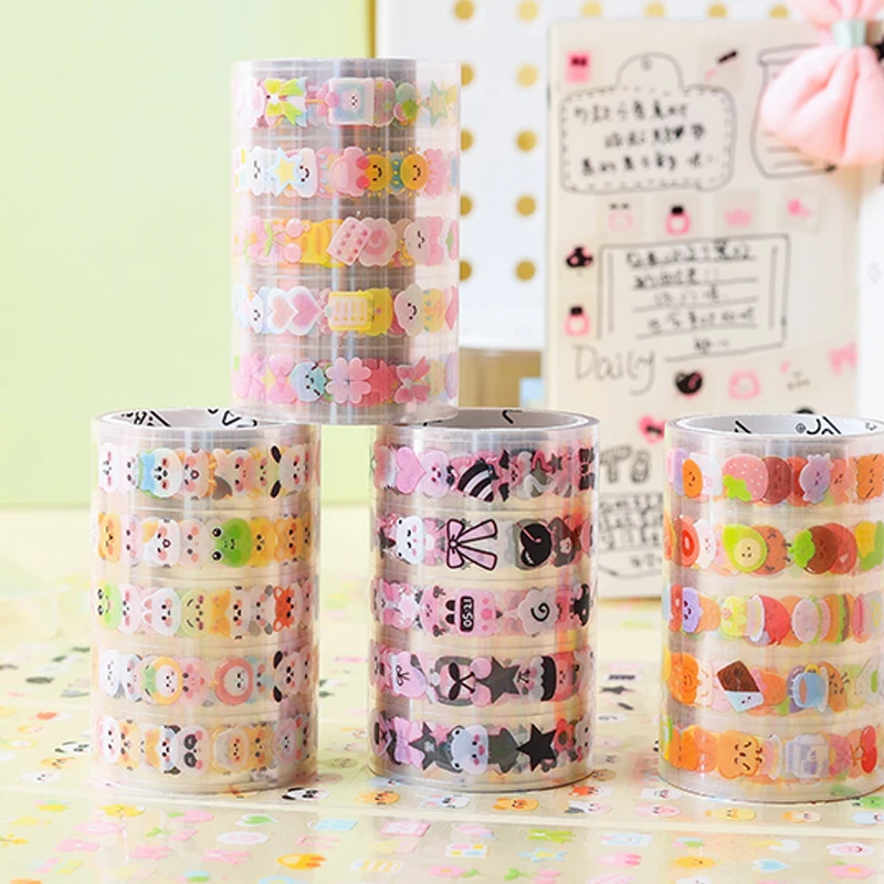 Mr Paper, набор лент Sweetie Munchkin, набор лент васи, канцелярские принадлежности, цветная лента васи, милые канцелярские принадлежности Скотчи, клеи и зажимы