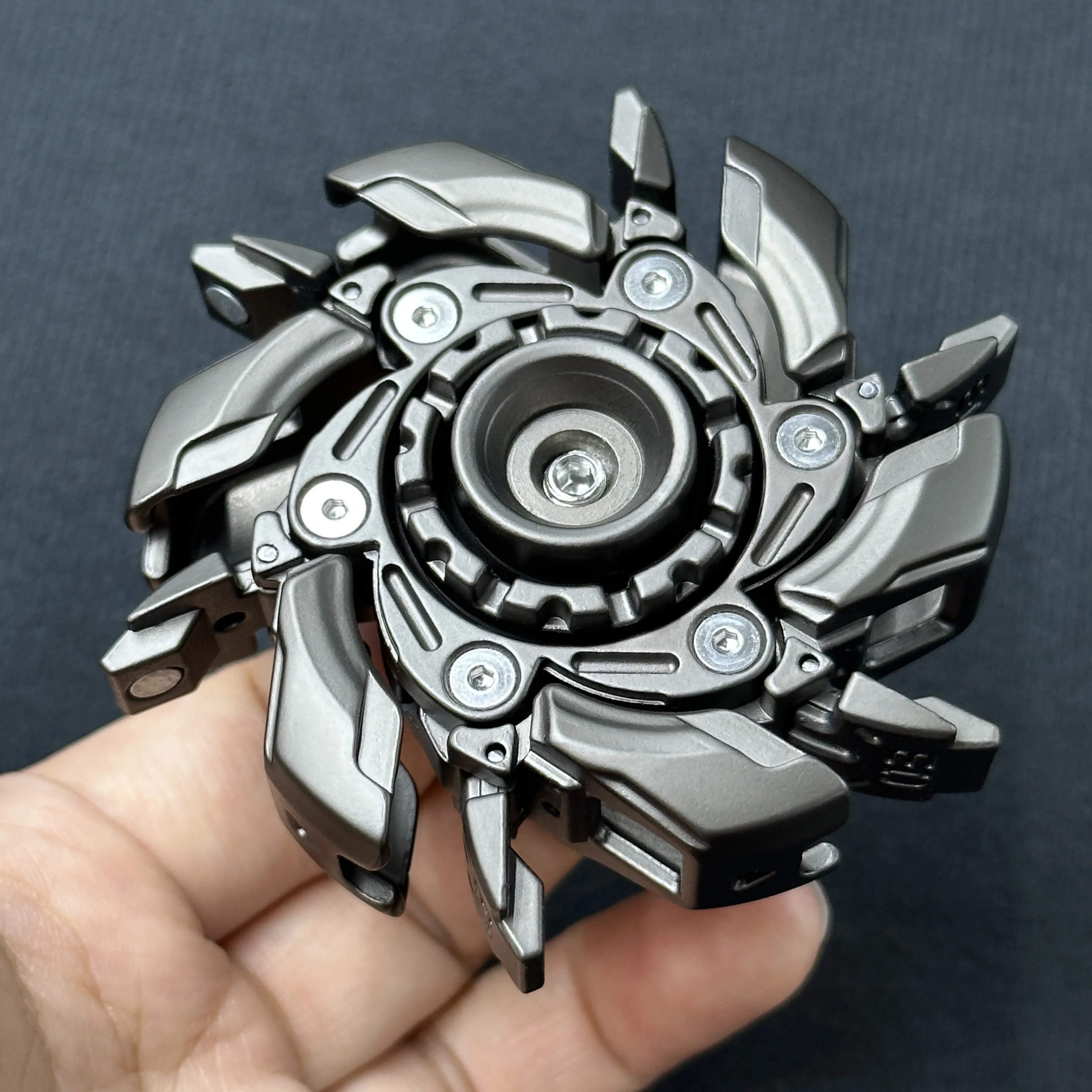 EDC фиджет-слайдеры, игрушки-антистресс для взрослых, магнитный металлический открытый бронежильный верх