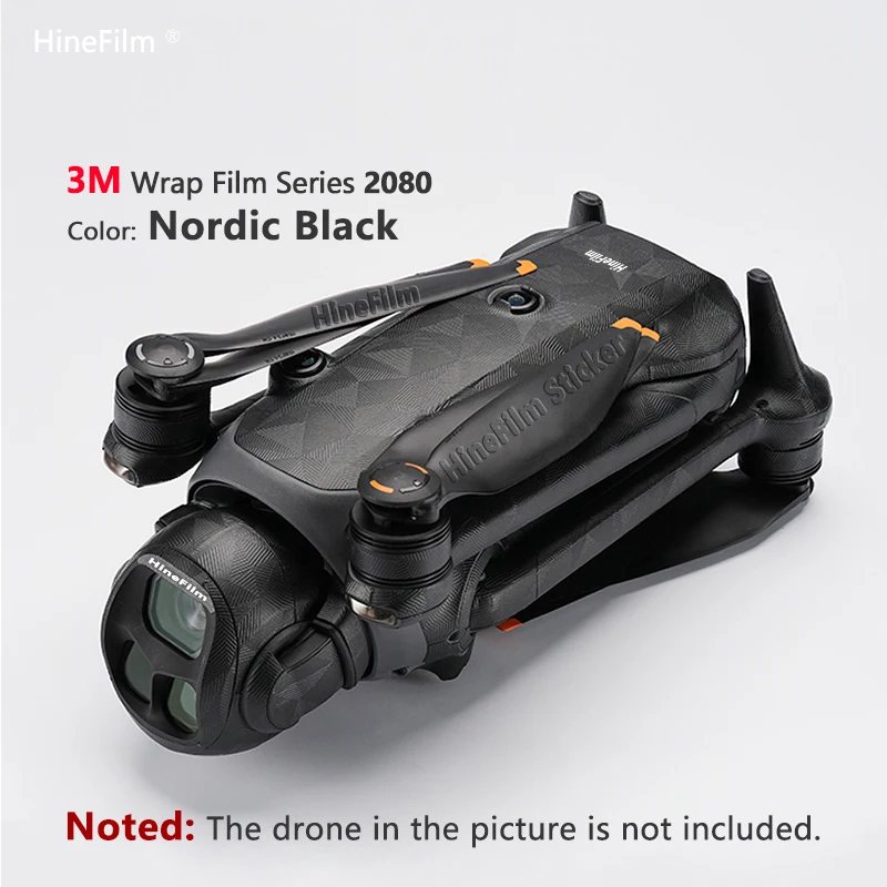 Фото Hinefilm Skin для Mavic 4 Pro Drone, наклейка против царапин, чехол для DJI Mavic4 pro Drone, наклейка премиум-класса, защитная пленка для кожи №2