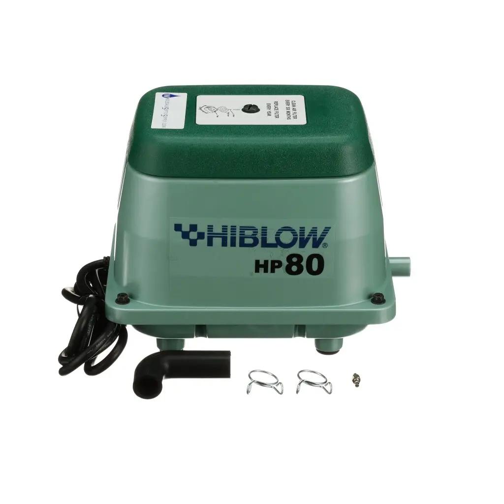 HIBLOW HP-80 Аэратор для пруда септик линейный воздушный насос 110-120 В 60 Гц 80 лмин для аквариума (art.: 3920d01c143dc) - 3920d01c143dc