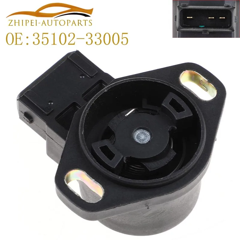 Датчик положения дроссельной заслонки MD614510 35102-33005 для Hyundai Sonata Elantra Excel Scoupe Mitsubishi Eclipse Precis Galant Lasee