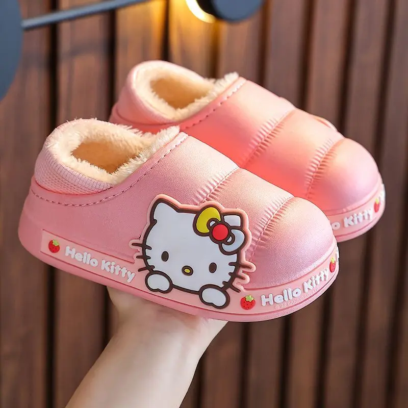 Фото Сандалии с мотивом аниме Sanrio Hello Kitty Cinnamoroll My Melody, сандалии Katun Lucu, сандалии Katun Musim Dingin №4
