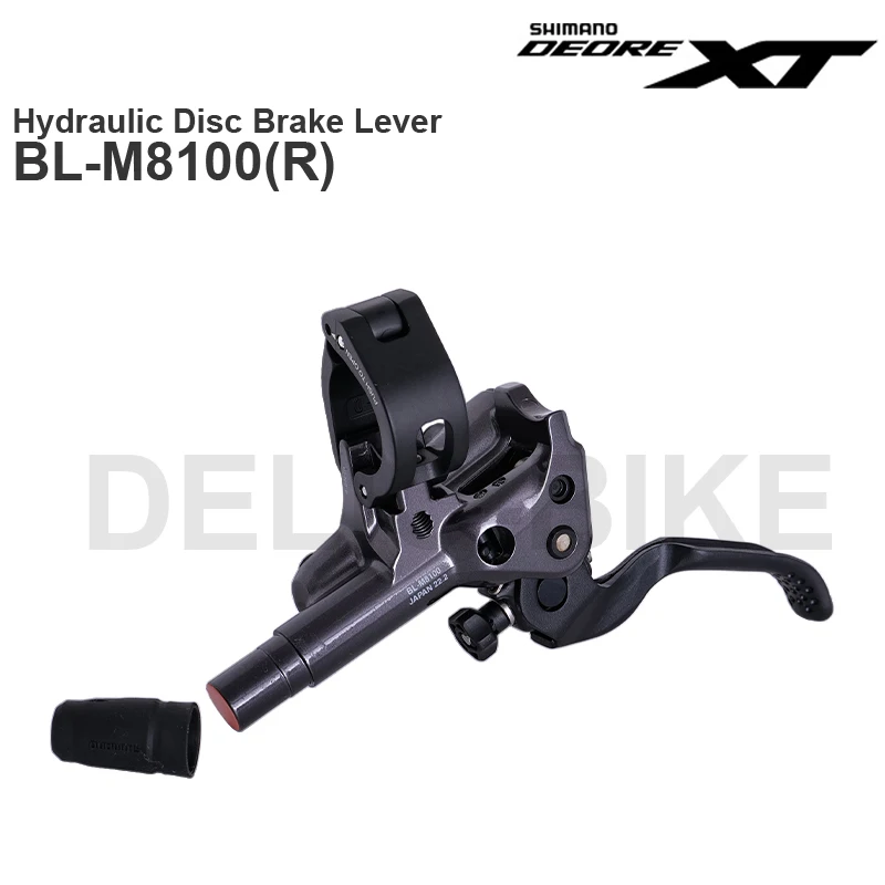 Фото Гидравлический дисковый тормоз SHIMANO DEORE XT M8100 BL-M8100, оригинальные детали тормозного рычага №4