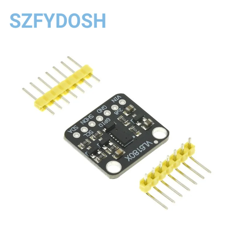 VL6180 VL6180X дальномер, оптический датчик дальности, модуль I2C, интерфейс 3,3 В, 5 В, распознавание жестов