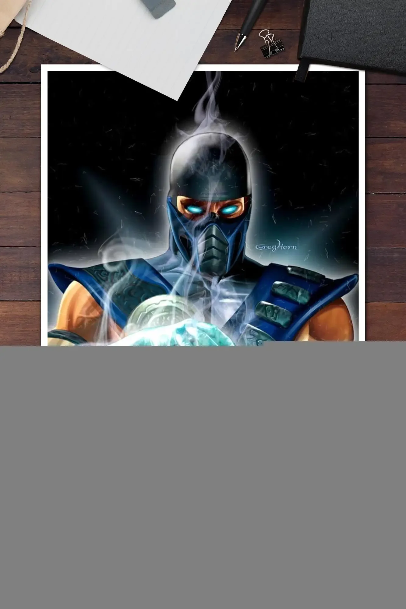 Фото Mortal Kombat культовый HD плакат принты настенная живопись на холсте плакат для современной семьи гостиная домашний декор №3