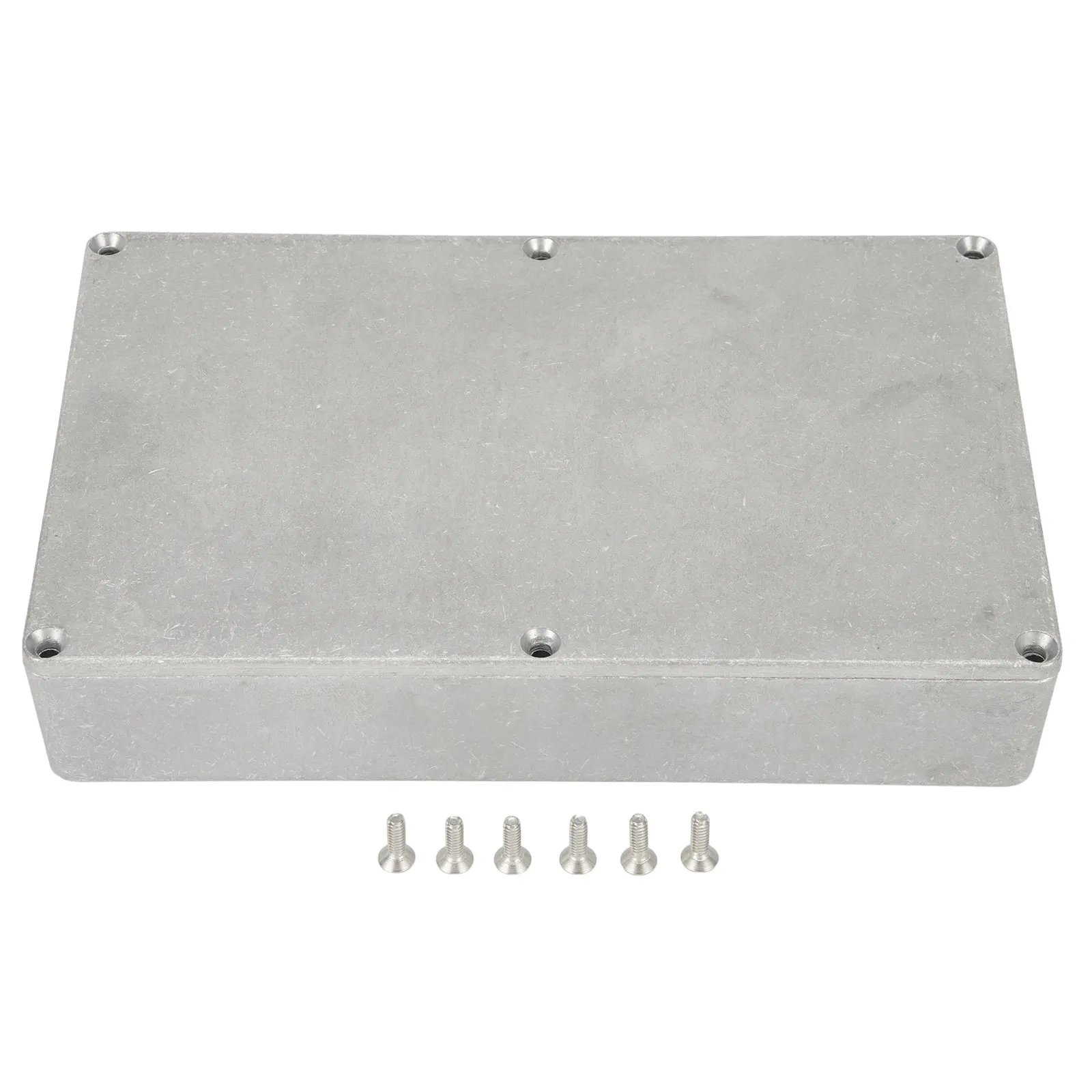Фото Box Effects Stomp Гитарные эффекты IP54 Инструменты Легкий 1032L 1590A/1590B/1590BB 1 шт. 2 мм 4 мм Серебристый Высокое качество №4