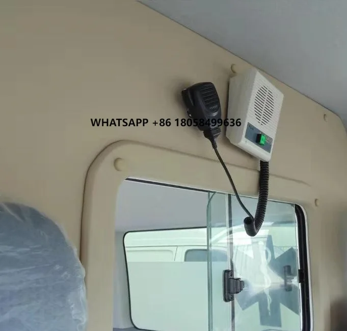 Система внутренней связи скорой помощи для транспортных средств 12 В 24 В Проводная двусторонняя связь Система внутренней связи
