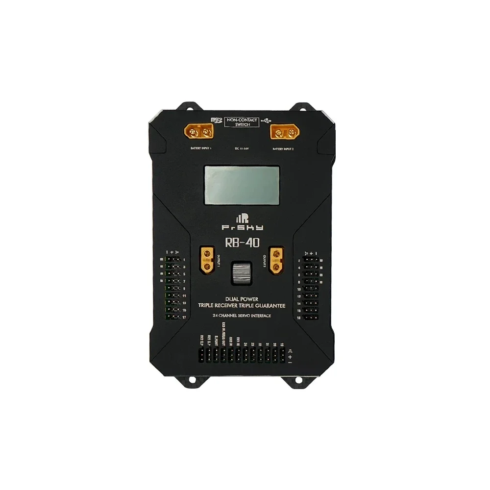 FrSky RB-40 Кнопка прокрутки двойного питания и меню и ЖК-экран