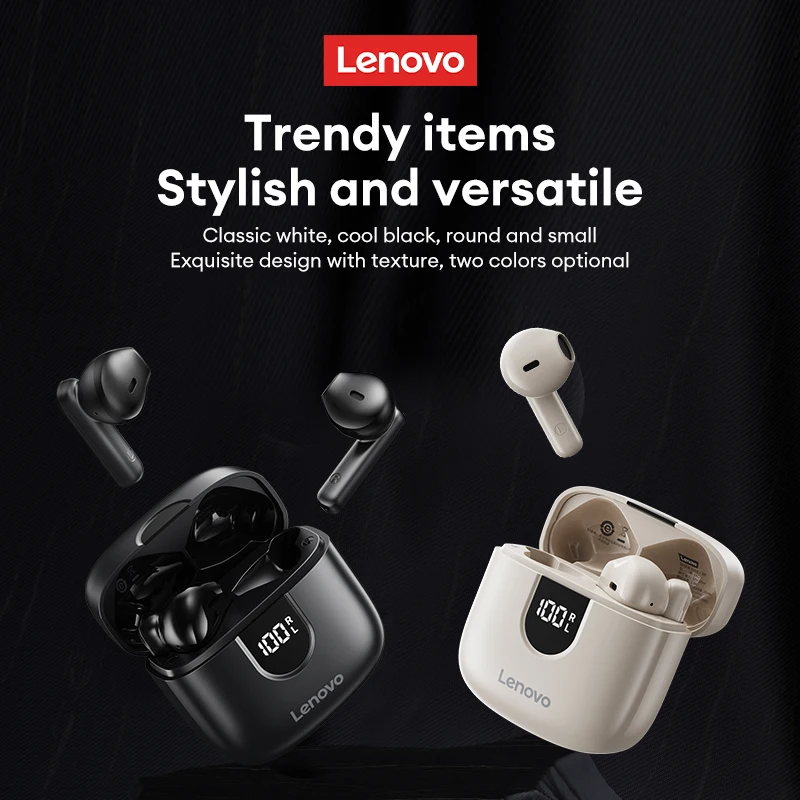 Новая беспроводная Bluetooth-гарнитура Lenovo EA120, TWS, V5.4, водонепроницаемая Спортивная гарнитура, сверхнизкая задержка, гарнитура