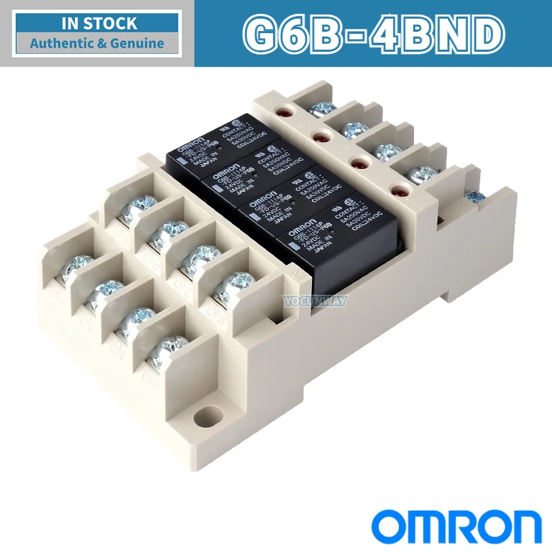 Новый подлинный оригинальный модуль силового реле OMRON G6B-44748F4B 4FPND G6D-1A 1114P G6D-4-SB G6B-4-SB