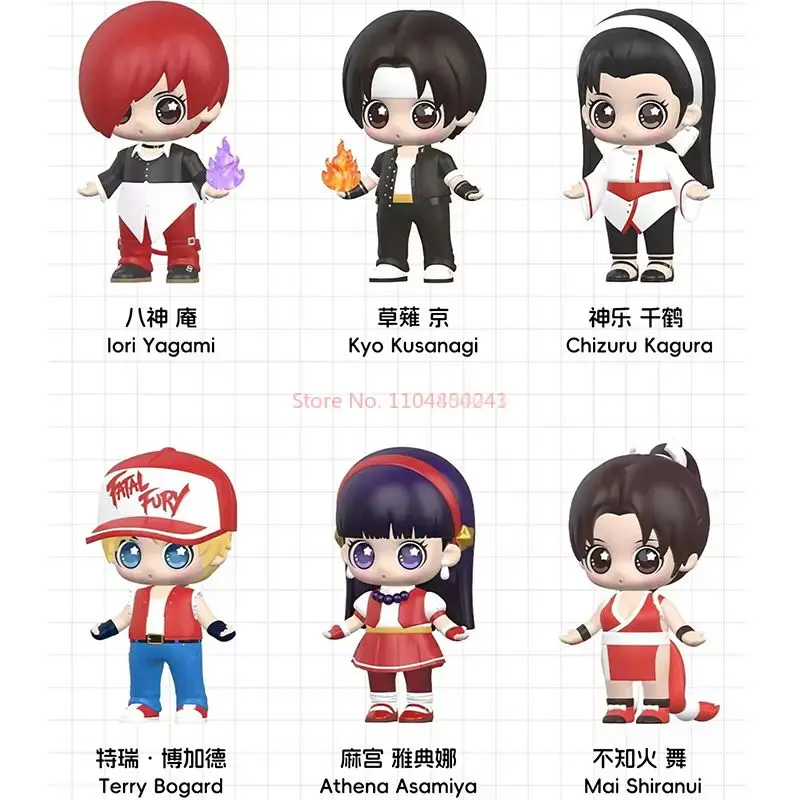 Hot The King Of Fighters Kirapika Аниме Фигурки Mystery Box New The King Of Fighters слепая коробка Iori Yagami Модель Kyo Kusanagi (art.: 3920d0f2f98d9) - 3920d0f2f98d9