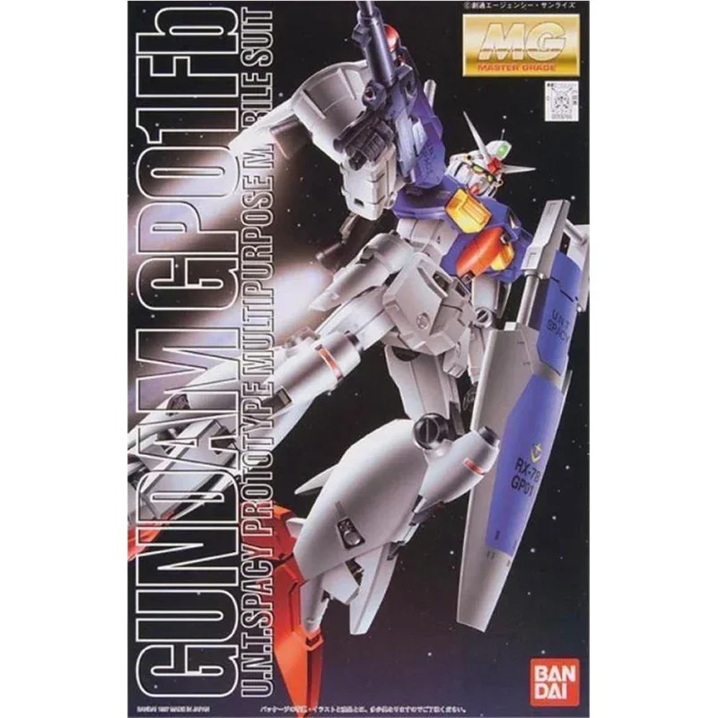 Фото Набор сборных моделей Bandai Gundam MG 1/100 GP01Fb RX-78 fullburподарок Zephyranthes фигурки героев фигурок, детские игрушки №2