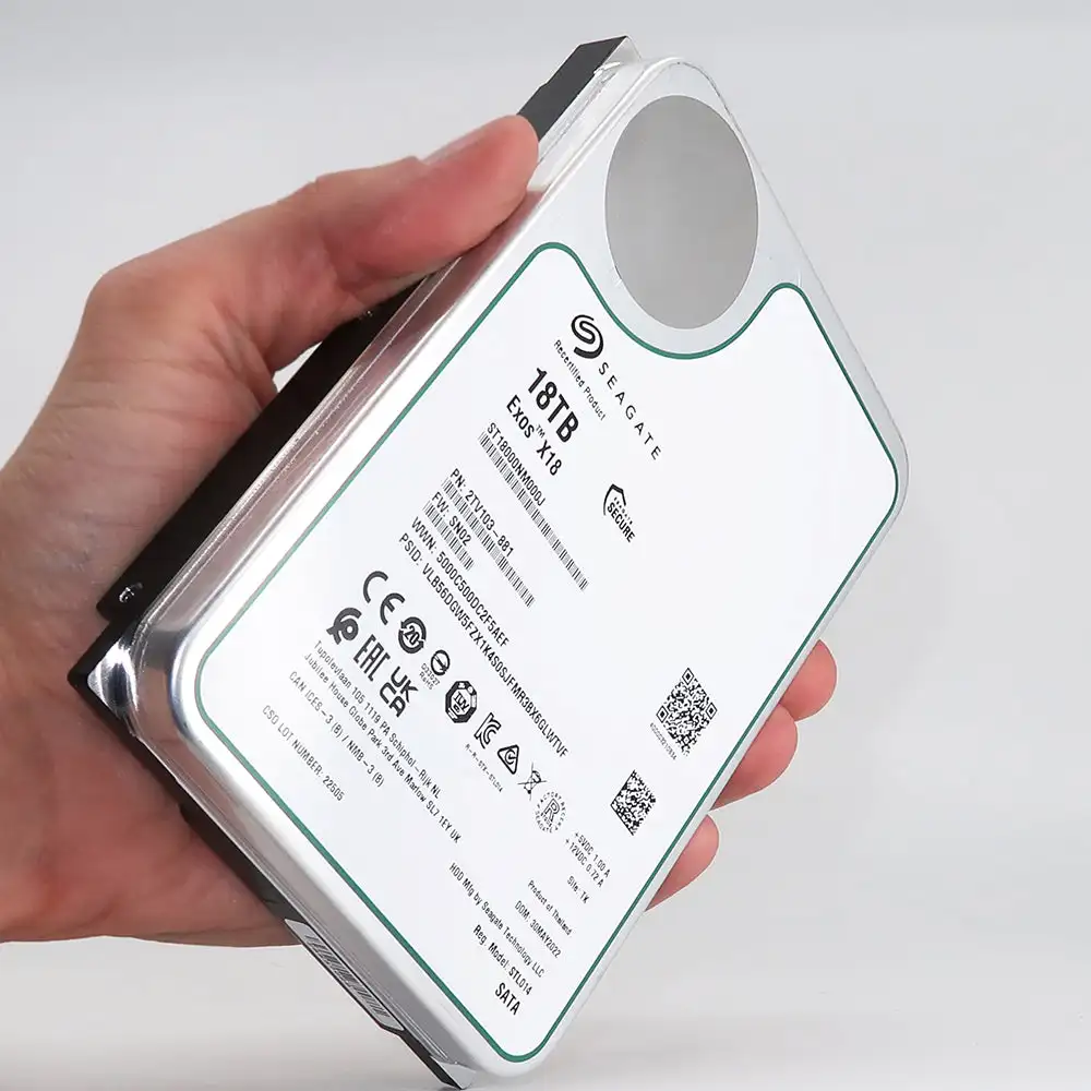 Фото Обновленный жесткий диск для Seagate EXOS серии X18 18 ТБ 7200 об/мин SATA III CMR 6 Гб/с 3,5 