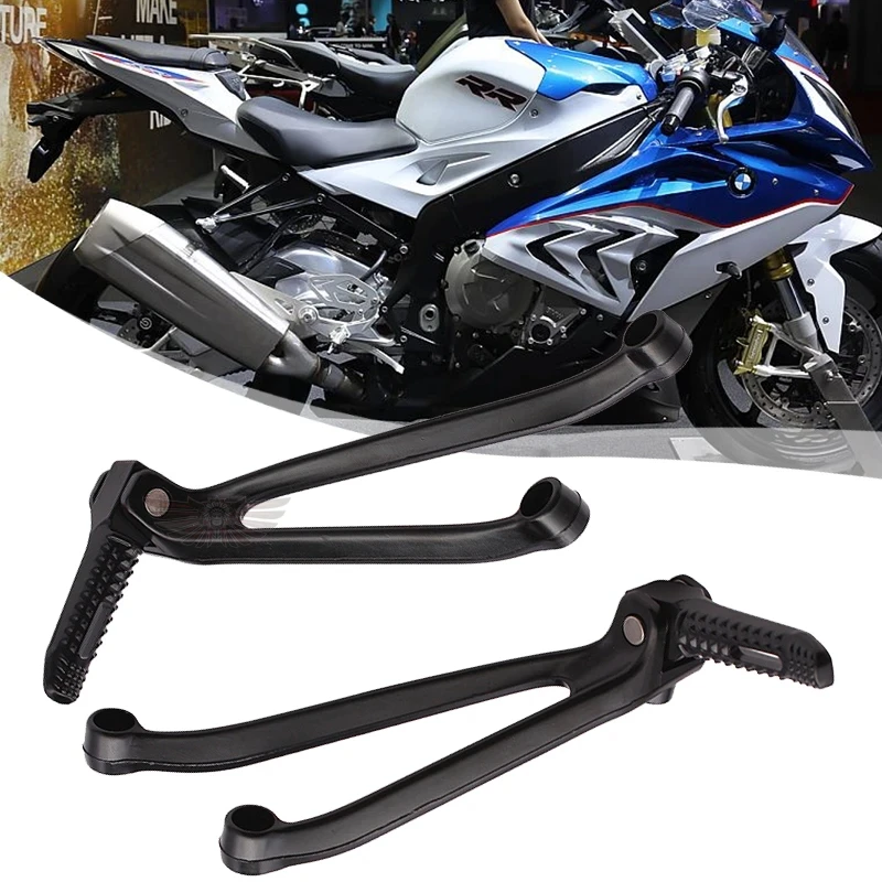 Для BMW S1000RR S1000R S1000 RR R S 1000 R RR 2009-2022 2016 мотоциклетная подставка для ног заднего пассажира, подставка для ног, комплект кронштейнов педали