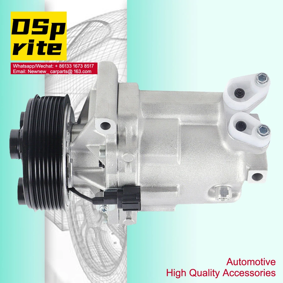 92600CJ60C W08A 301627   92600CJ60A A 42001290 -1400 Компрессор переменного тока для Nissan Tyida CR10 Nissan Versa Tiida Latio TIDA 2007-2011