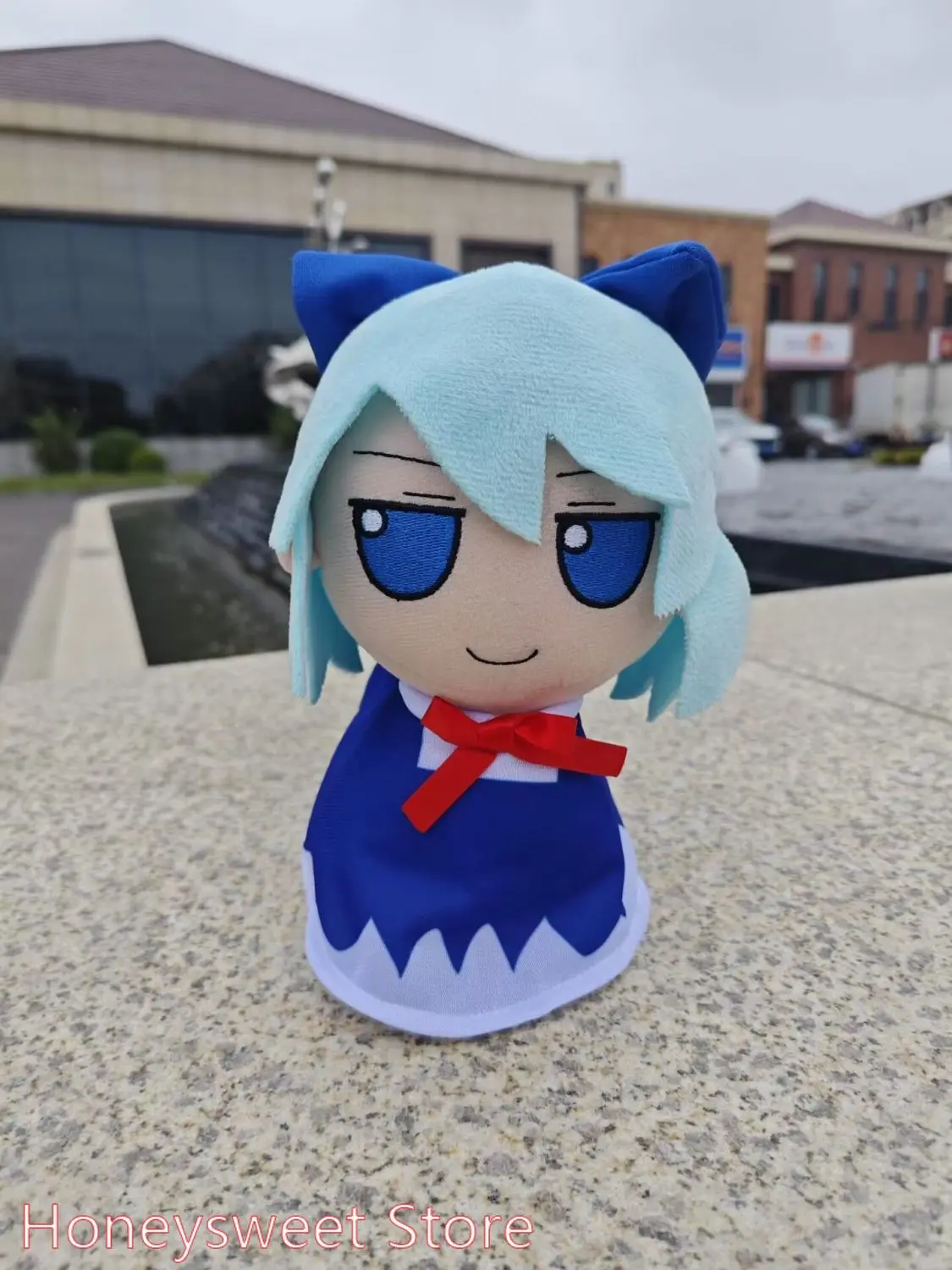 20 см аниме TouHou Project FUMO милая фигурка Cirno кукла плюшевые сидящие куклы-улитки игрушка косплей Kawaii девушка рождественские подарки (art.: 3920ce87acc4b) - 3920ce87acc4b