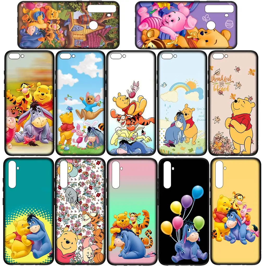 Фото Winnies Bears Poohs Eeyore Donkey Phone Cover Casing for Samsung Galaxy S22 S21 S20 Fe Ultra S8 Plus + S7 Edge M15 Soft Case №4