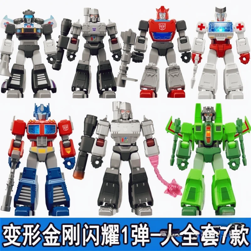 Фото Хит продаж трансформаторы 7 шторка One Optimus Prime Megatron Galaxy версия фигурки героев модель Рождественский подарок №2