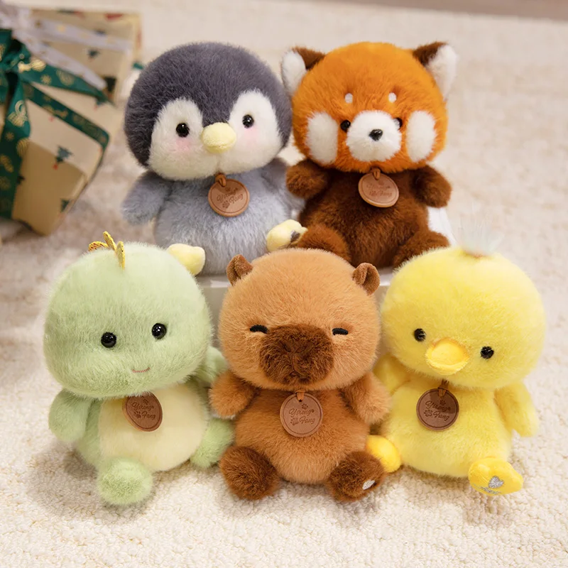 Kawaii ароматические животные красная панда кролик ленивец кошка мягкие плюшевые куклы мягкий пингвин капибара плюшевые детские игрушки подарки для детей