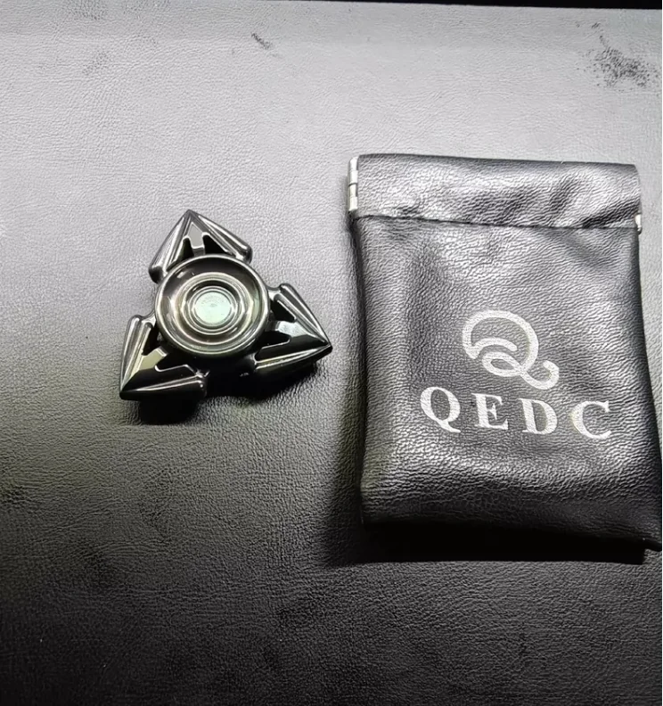 Qedc Циркониевый трезубец, гироскоп на кончиках пальцев, декомпрессионная игрушка edc