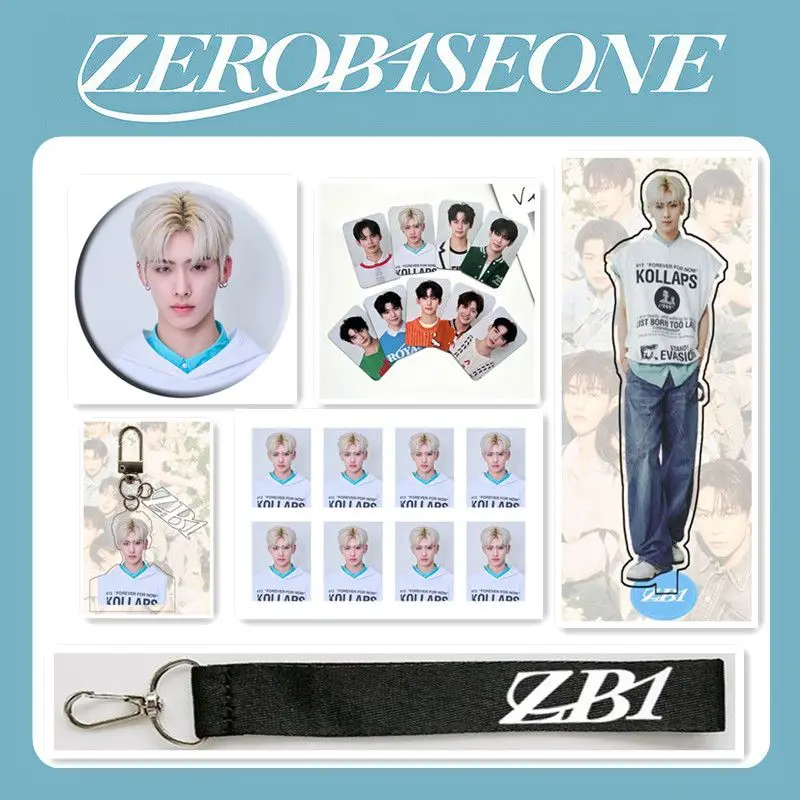 Фото 14 шт./набор KPOP ZB1 набор фотокарт ZEROBASEONE-Inch Photo ZhangHao Ricky Hanbin брелок для ключей со значком фигурка на акриловой подставке Fans Gift №3