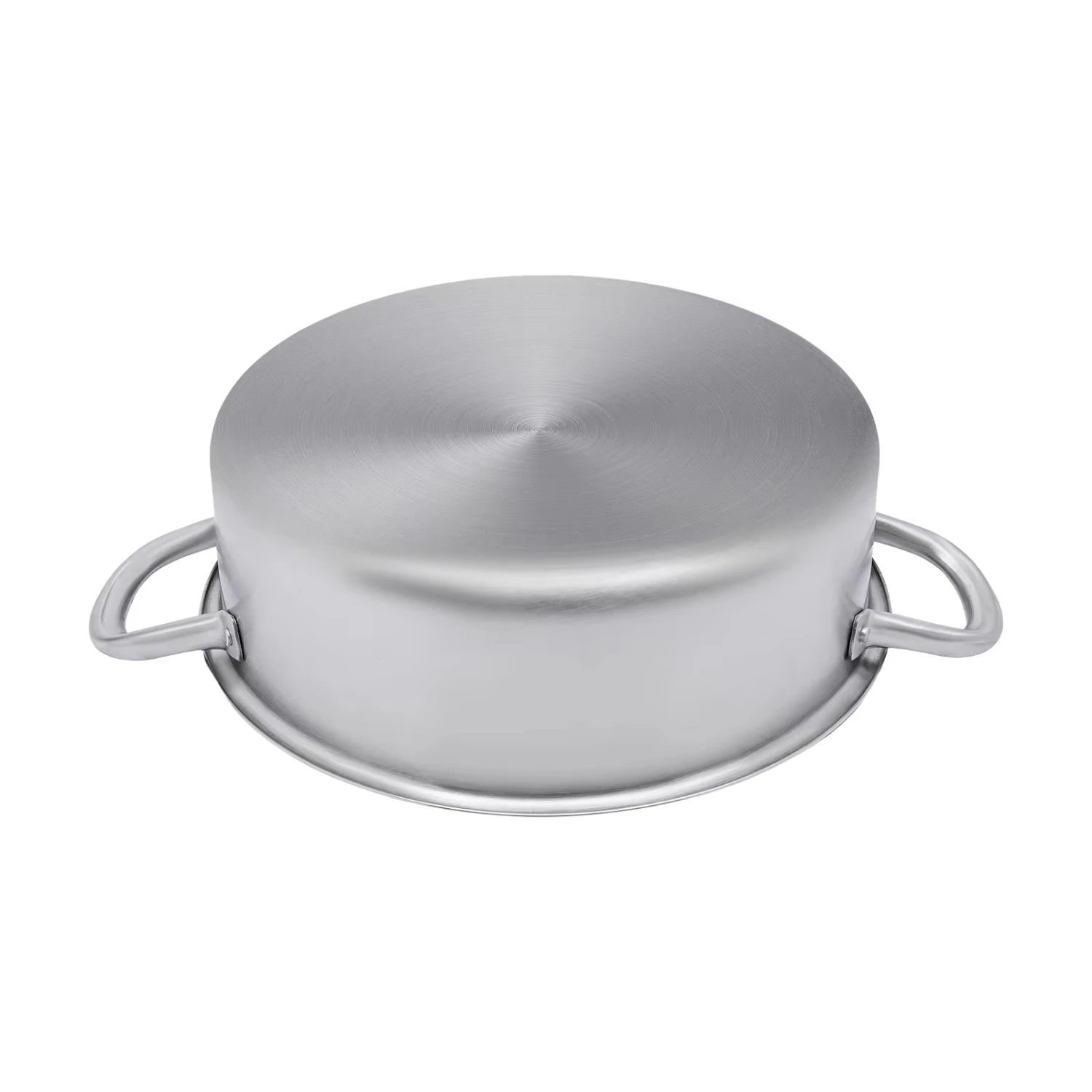 Фото Двухсторонний разделитель Shabu из нержавеющей стали для приготовления супа, горячая кастрюля, кухонная утварь с крышкой №2