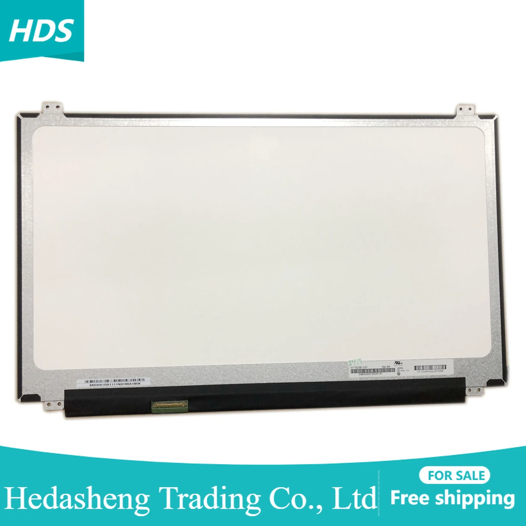 N173DSE-G31 Rev.B4 4K 17,3 дюйма 3840X2160 UHD Панель дисплея eDP 40PIN Бесенсорный светодиодный ЖК-экран