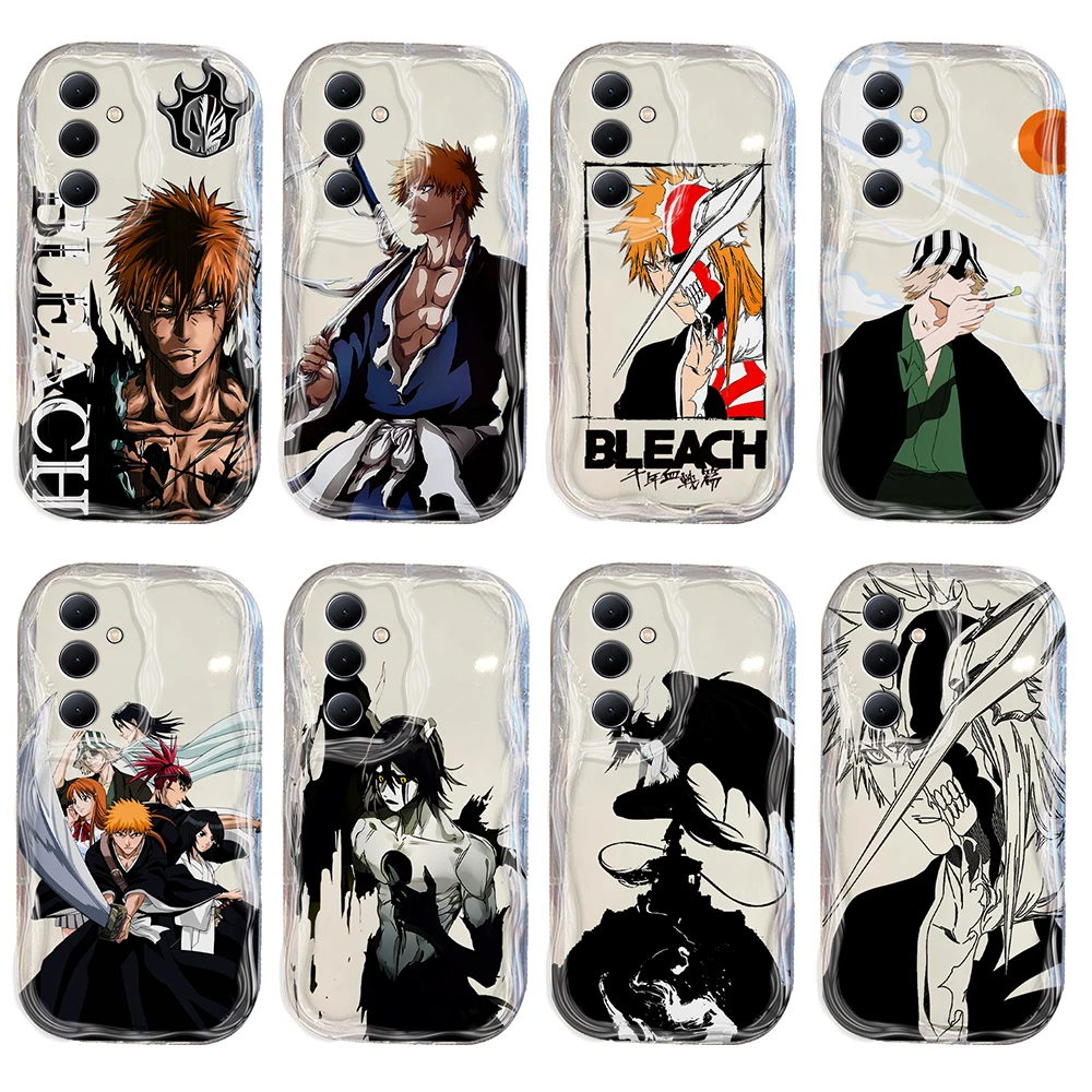 Чехол с объемными волнами для Samsung A73 A72 A71 A55 A54 A53 A35 A34 A33 A25 A24 A15 A14 A05 A04 4G