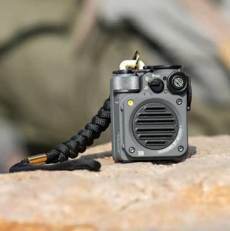 MUZEN Wild MIni Беспроводной Bluetooth-динамик Urban Grey Открытый Кемпинг Портативный умный металлический динамик Фонарик MW-PVX Электроника