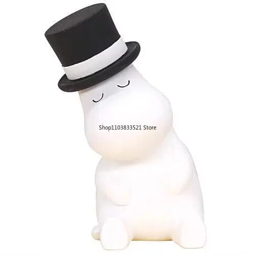 Фото Оригинальные игрушки MOOMIN Part 2, Gashapon, Moomin Hamadryad Sleep Series, фигурки героев, капсульные игрушки, украшение для рабочего стола №3