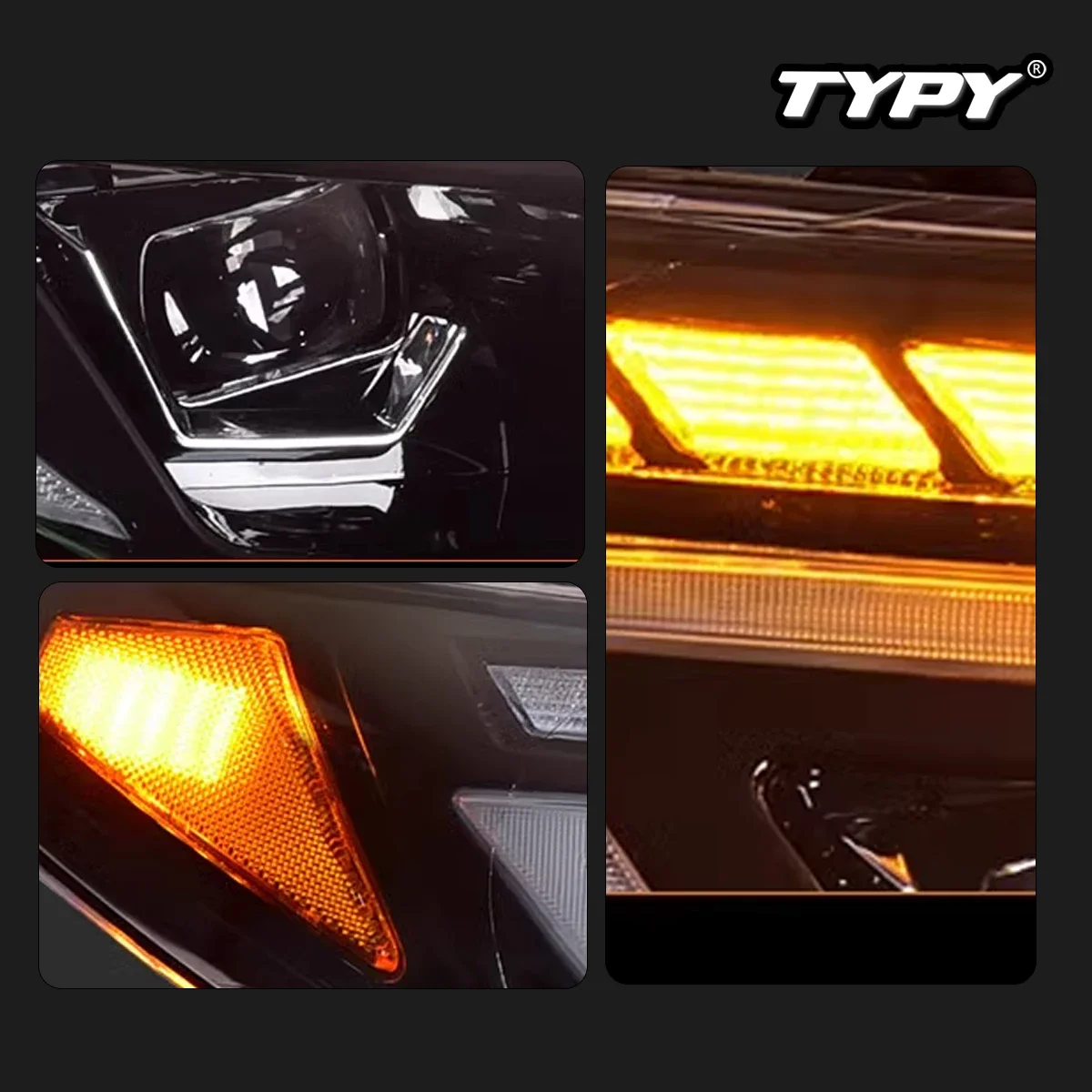 Фото Автомобильные фары TYPY для Toyota Privia, фары 2006-2016, светодиодные фары для проектора, дневные ходовые огни, автомобильные аксессуары №2