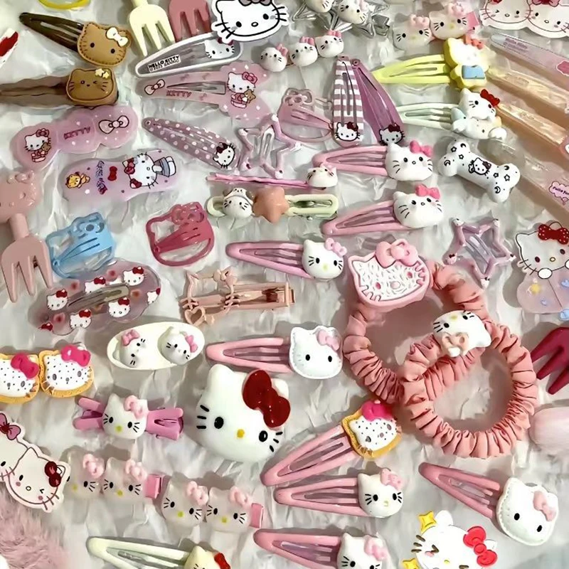 Фото Заколка для волос «Hello Kitty», 19 шт. №3