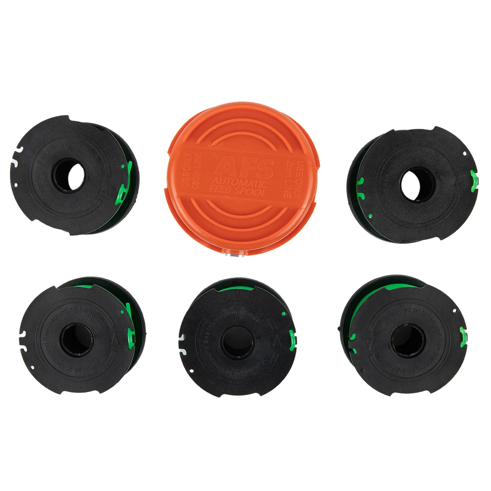 Фото Высокоточная Инженерная катушка триммера + крышка для Black & Decker GL7033 GL8033 GL9035, 6 шт. в упаковке, превосходное качество №4