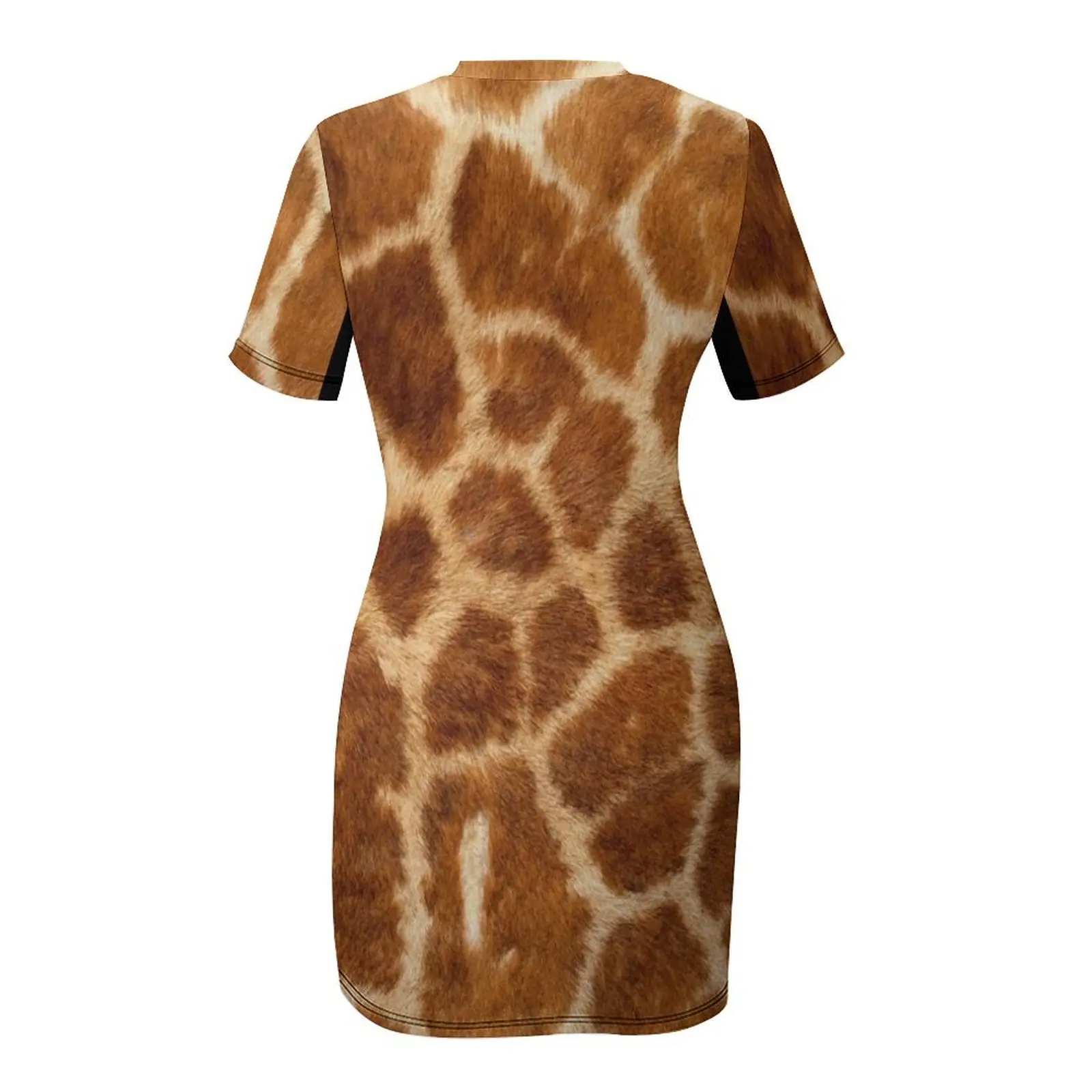 Фото GIRAFFE SKIN платье с короткими рукавами, одежда для выпускного вечера, летнее платье 2025, женское бандажное платье, женское №5