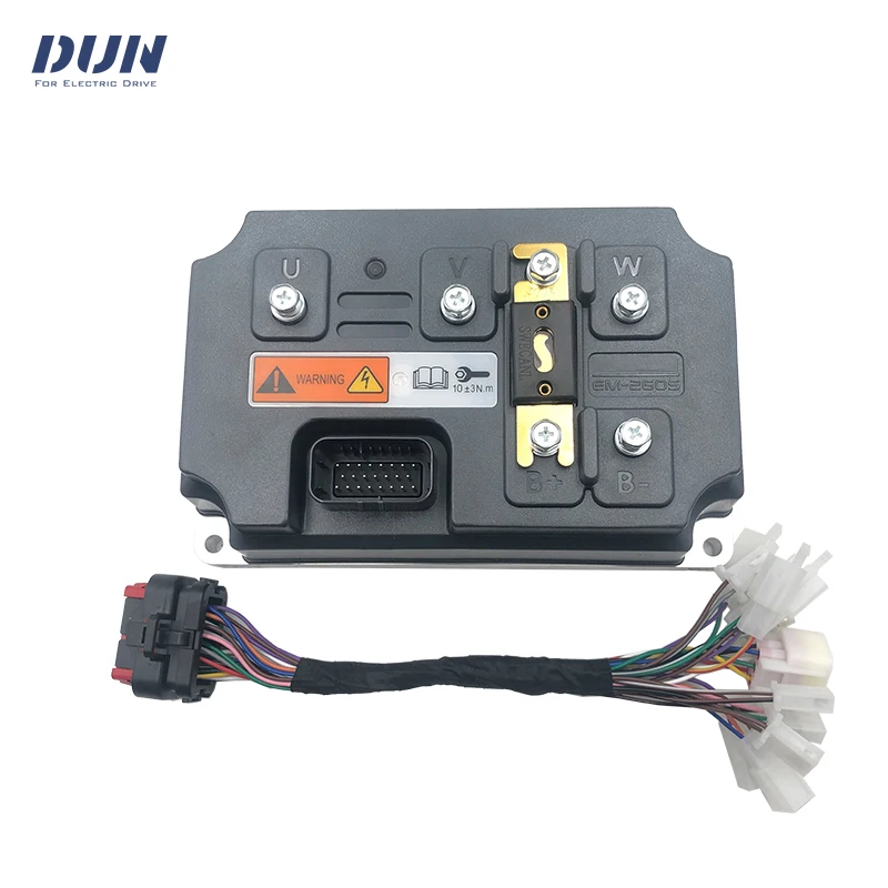 Фото Двигатель QS138 4 кВт V3 PMSM с контроллером VOTOL EM260S, дисплеем DKD, многофункциональным дросселем №3