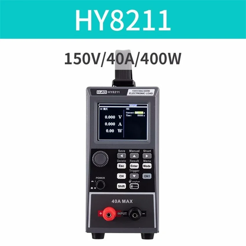 Фото Для HY8211/HY8212/HY8213 Программируемый электронный тестер нагрузки постоянного тока, тестер для измерения емкости аккумулятора, внутреннего сопротивления, разряда №3