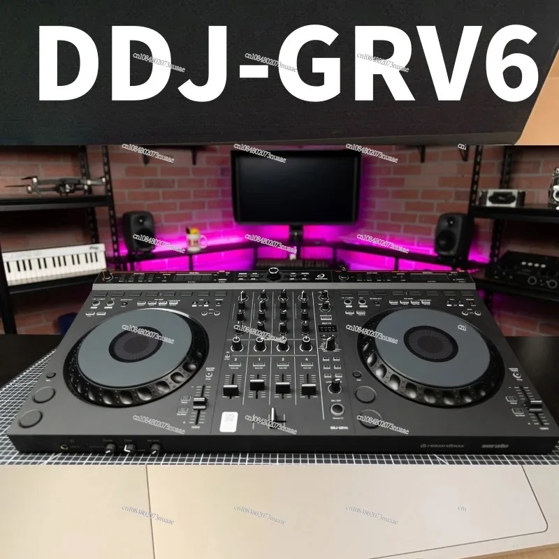 DDJGRV6 Контроллер Alphatheta DDJ-GRV6 Цифровой DJ Четырехканальный проигрыватель дисков Двойное программное обеспечение
