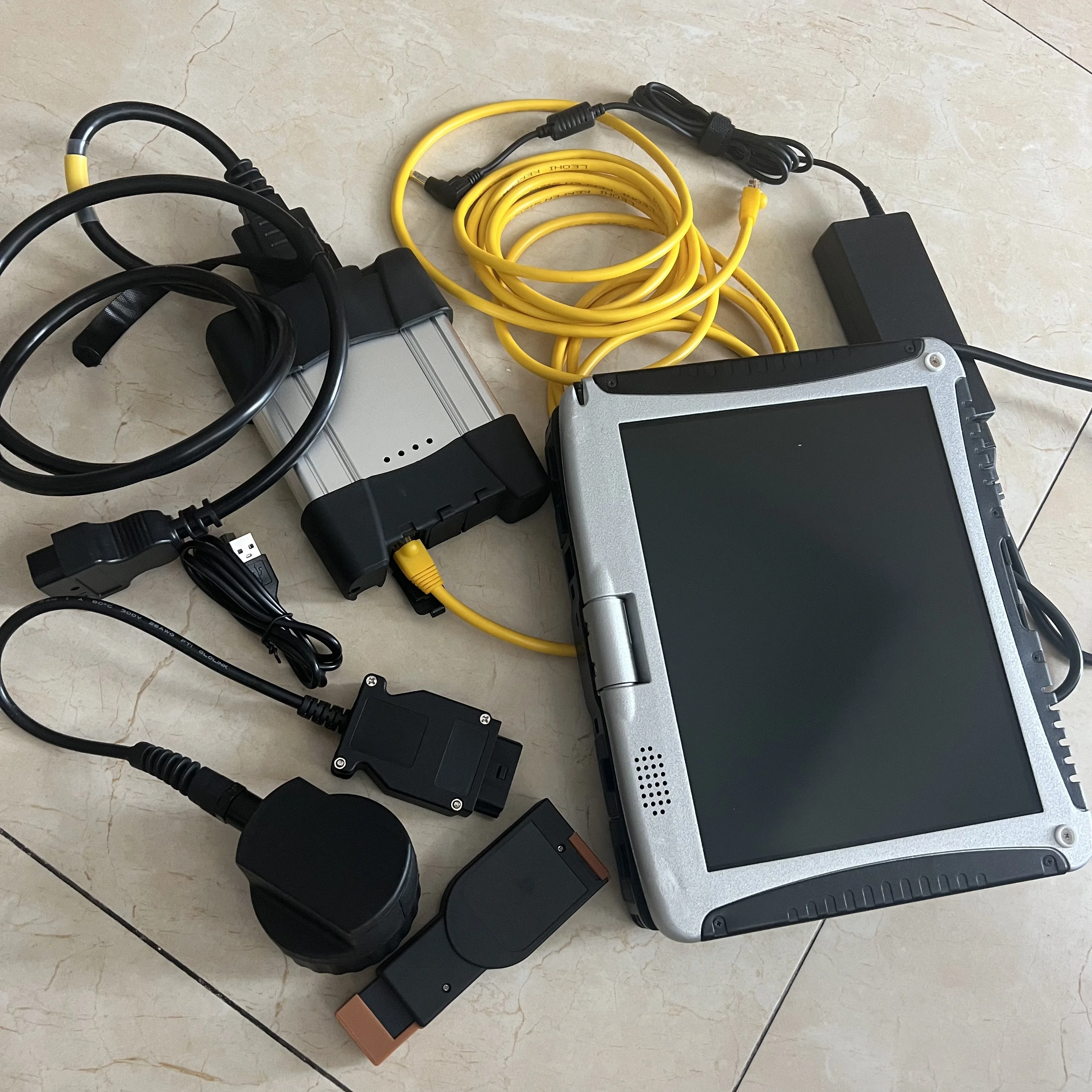 Toughbook 90% новый ноутбук cf-19 i5 4g wifi Icom Next для диагностического программирования BMW Инструмент 1 ТБ SSD Новейшее программное обеспечение Готовое к использованию