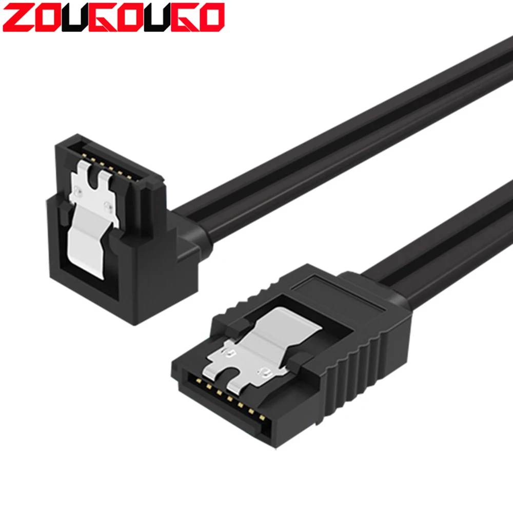 Кабель SATA 3,0 для передачи данных на SSD HDD кабель для жесткого диска последовательный адаптер высокоскоростной Sata3 III прямой преобразователь передача сигнала
