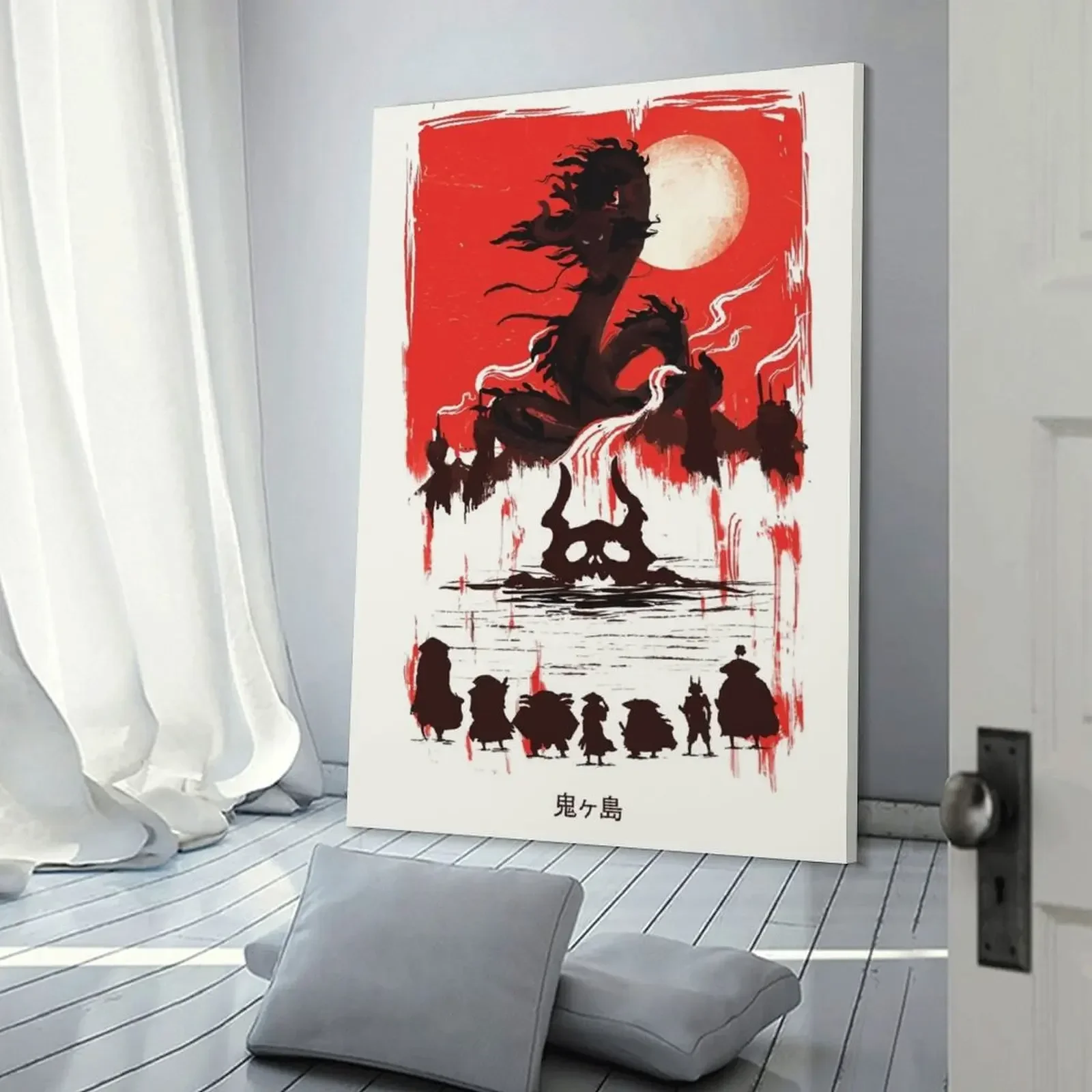 Фото 7, ножны против Kaido, холст, картина, домашний декор, украшение интерьера, офиса, декоративные картины, украшение для спальни №4
