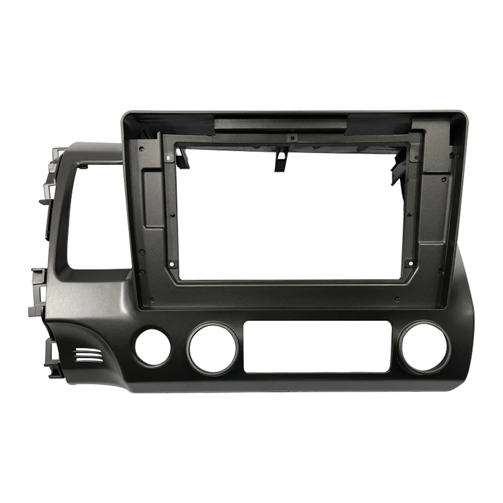 Фото RSNAVI автомобильный аудио радио 2Din Fascia Рамка адаптер для Honda Civic 06-11 9/10.1 дюймовый большой экран DVD плеер фитинг Панель рамка Комплект №2