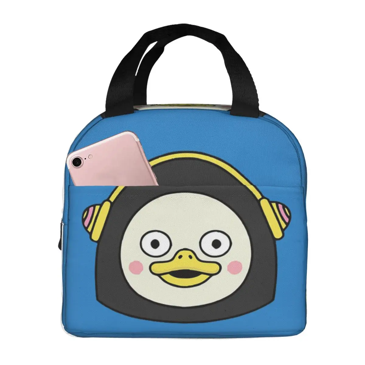 Pengsoo (лицо) Сумки для обеда Изолированная коробка для бенто Портативная сумка для обеда Герметичные сумки для пикника Термосумка-холодильник для женщин и детей