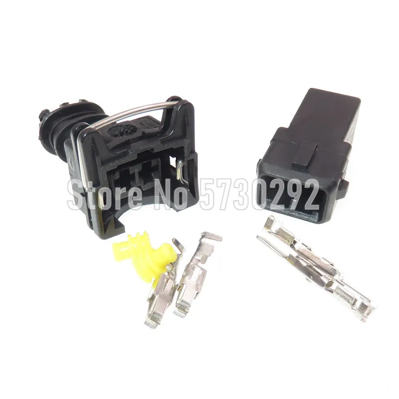 2П 282189 -1 282762 -1 EV1 Автомобильная топливная форсунка Автомобильный водонепроницаемый разъем электрического кабеля Автоматическая вилка