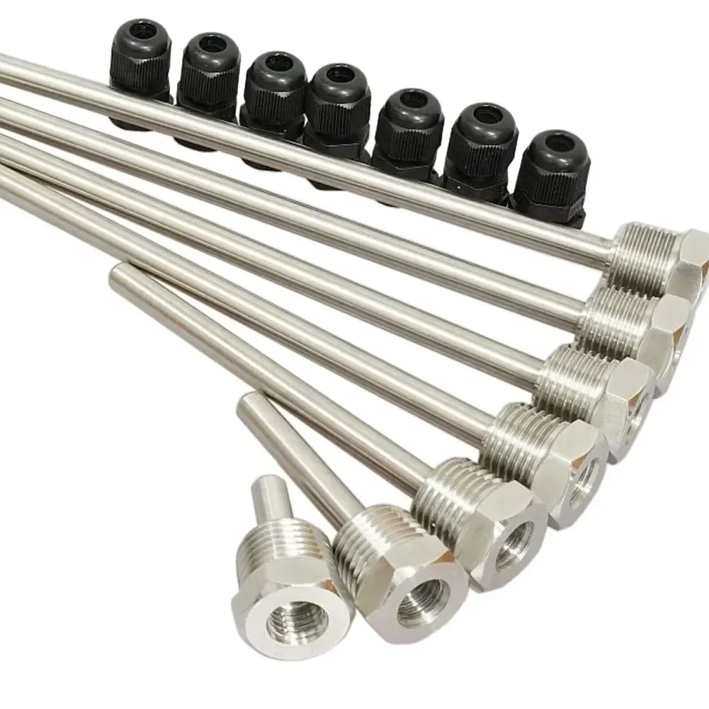 4 шт. PN40 Thermowell G12 резьба для датчика температуры погружная втулка карманная нержавеющая сталь 4 шт. PN40 Thermowell G12 резьба (art.: 3920c933e6f5b) - 3920c933e6f5b